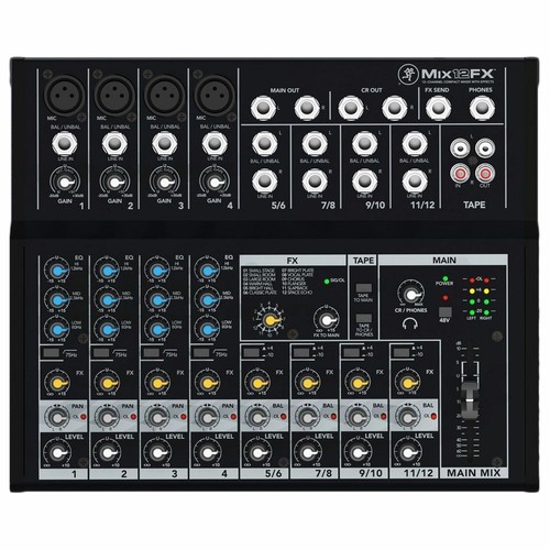 Mackie mix12fx mixer - mix12fx,