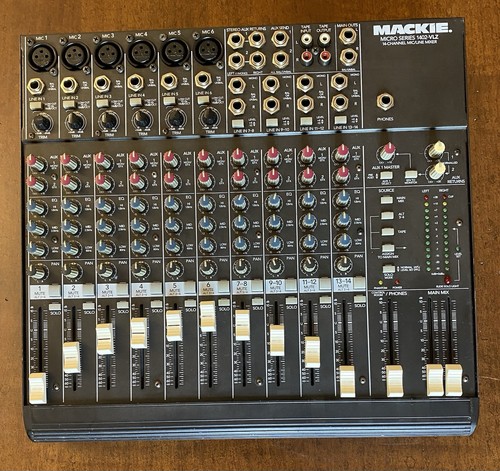 Mixer mackie 1402 vlz - vlz, micro
