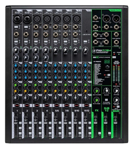 Mackie profx12v3 mixer - mackie,