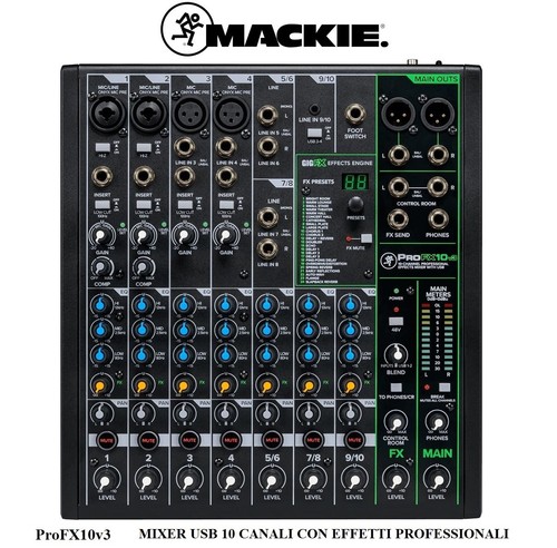 Mackie profx10v3 mixer - mackie, 10