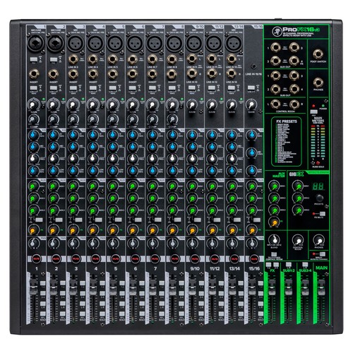 Mackie profx16v3 mixer - mackie, di