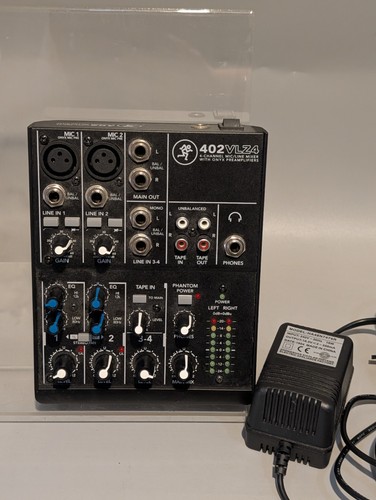 Mackie 402vlz4 mixer - mackie, analogico