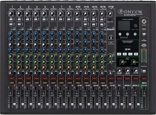 Mackie onyx16 mixer - mixer, audio