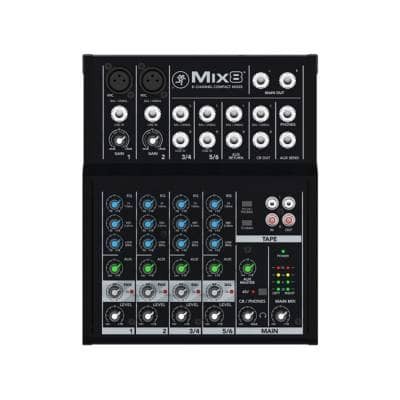 Mackie mix8 mixer compatto - compatto, 8