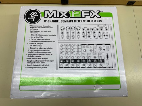 Mackie mix12fx mixer compatto - mackie,