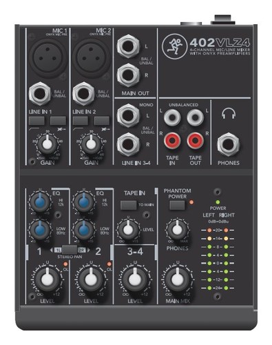 Mackie mixer disc jockey - mixer,