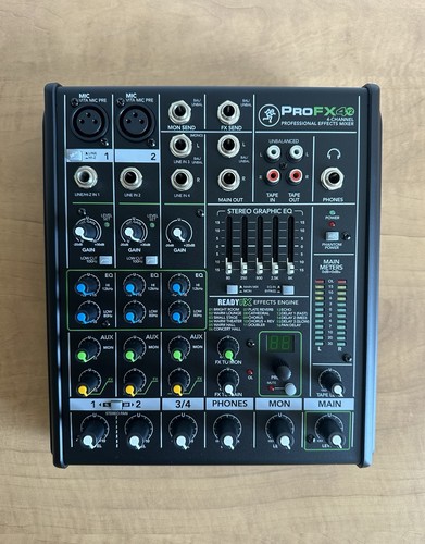 Mackie profx4v2 channel - mackie, 4-channel