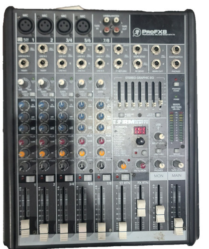 Mackie mixer profx8 - mixer,