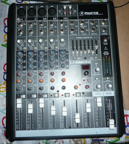 Mackie profx8 mixer - profx8,