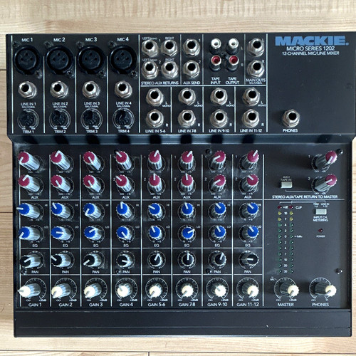 Mackie micro series 1202 mixer - micro,
