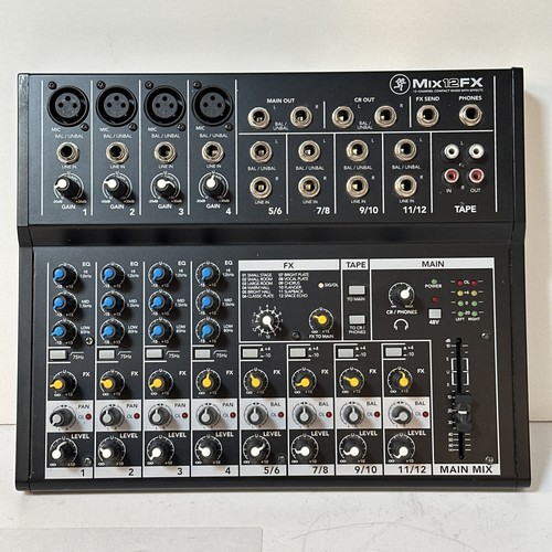 Mackie mix12fx mixer - mixer, audio