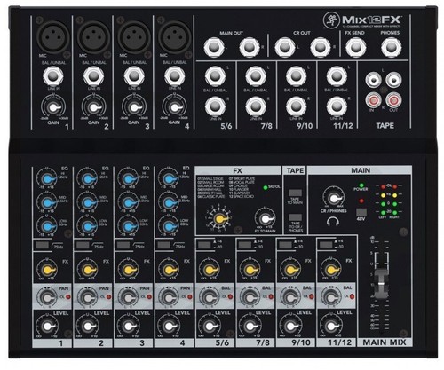 Mackie mix12fx mixer canali - mackie,