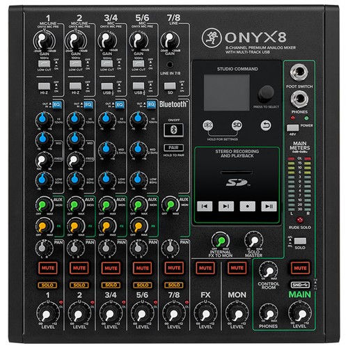 Nuovo mackie onyx8 mixer 8 - nuovo:,