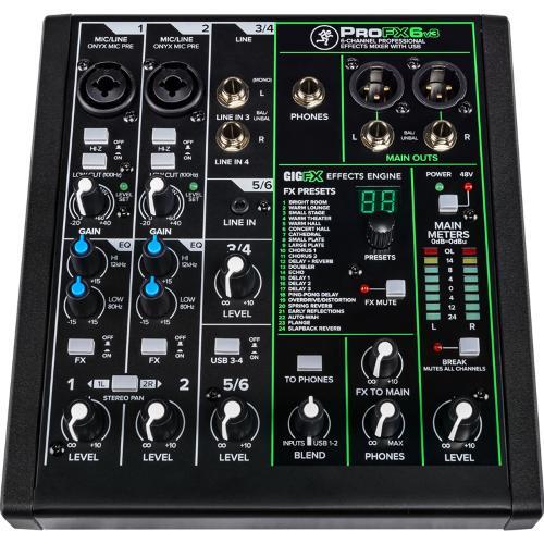 Mackie profx6 mixer 6 - mixer,