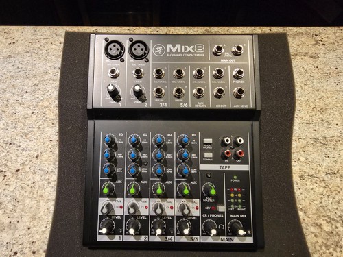 Mixer compatto canali mackie - mixer, 8