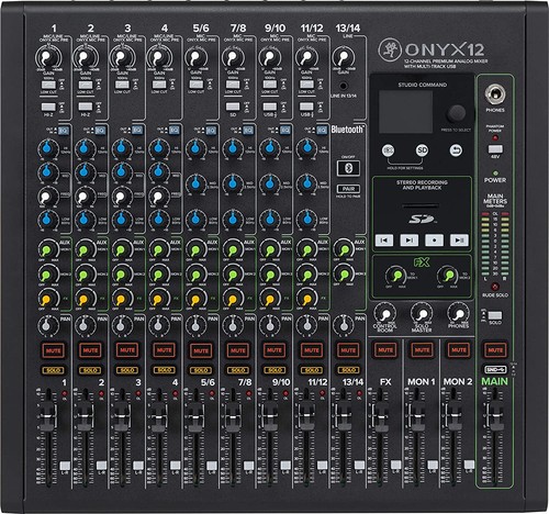 Mackie onyx12 mixer audio - mackie,
